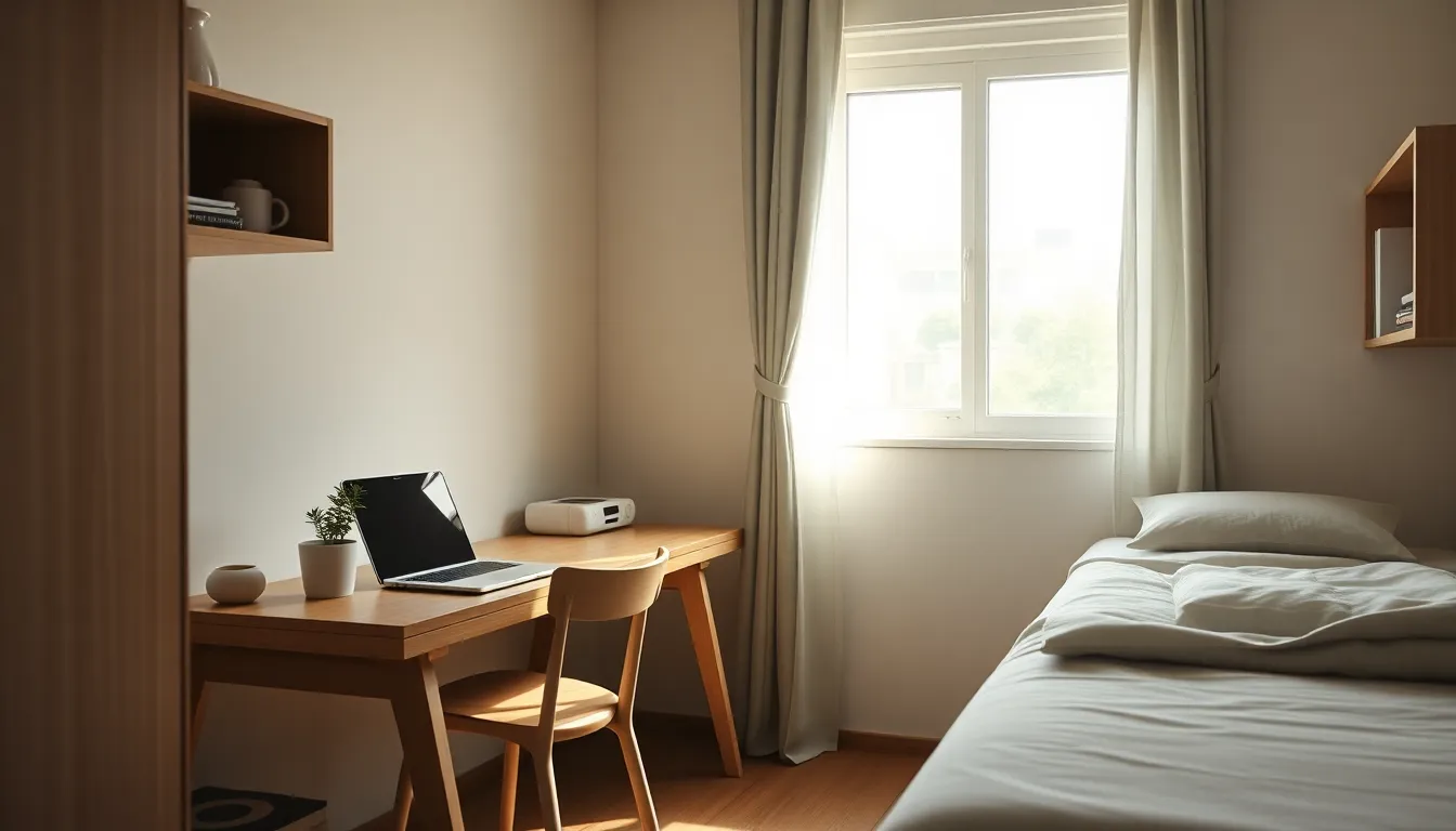 편안한 분위기의 아늑한 원룸 인테리어 사진