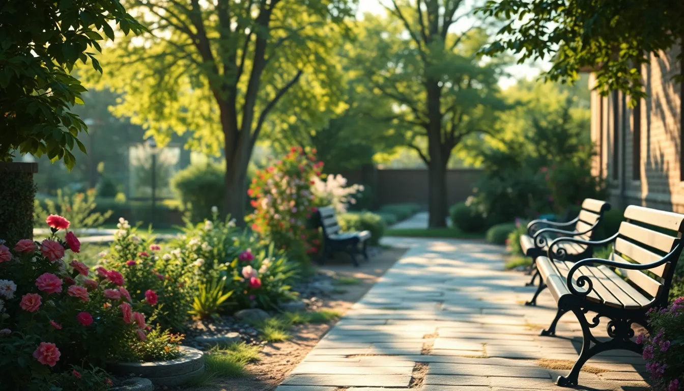 실버타운에서 행복하게 시간을 보내는 노부부의 모습