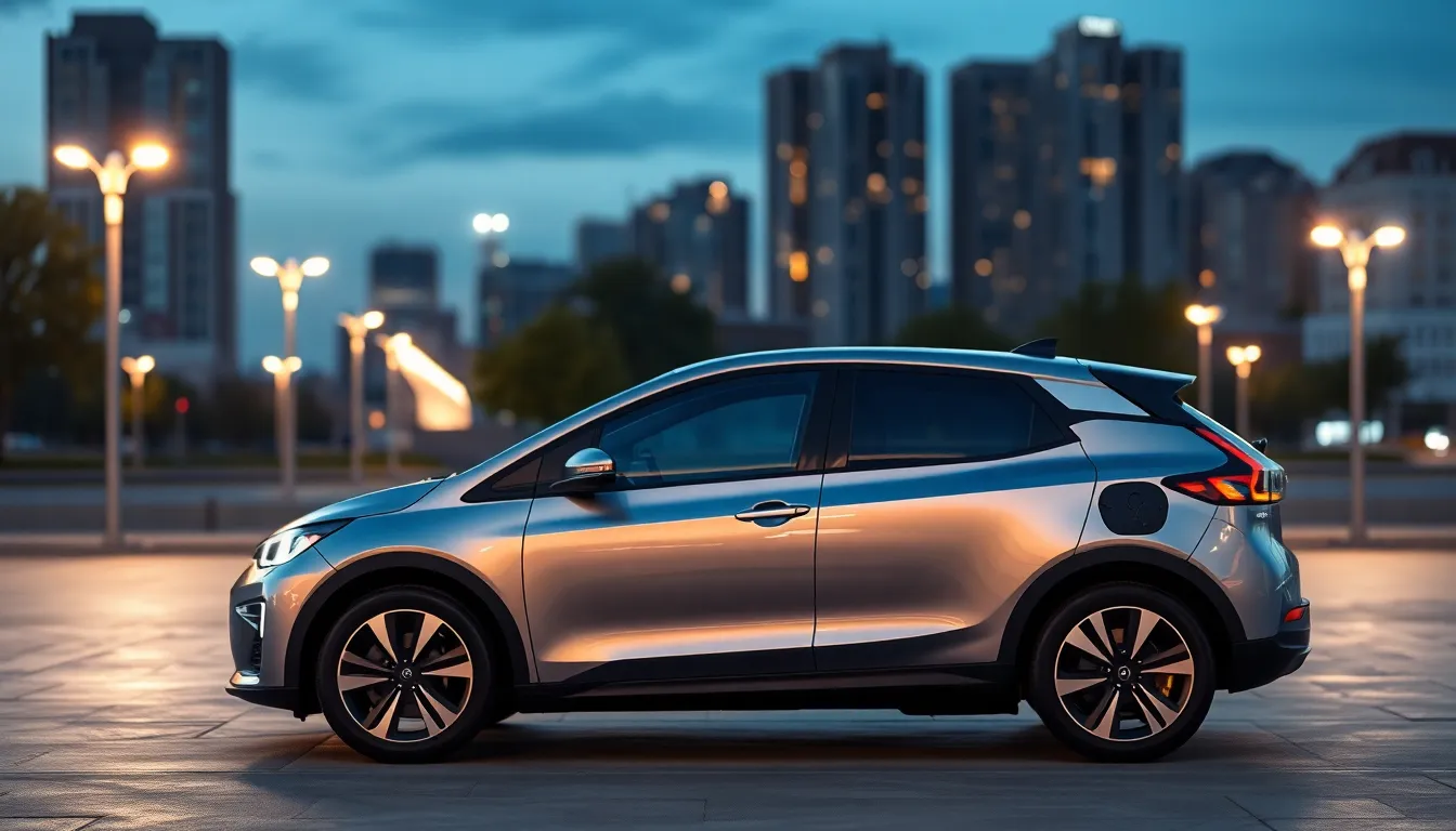 전기차 충전 모습